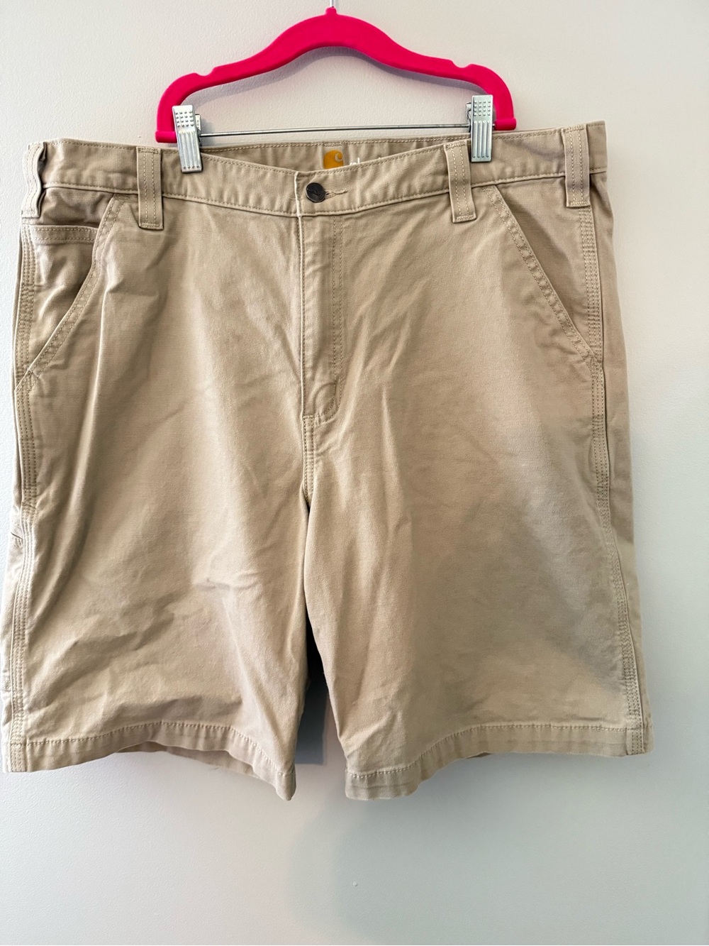 Carhartt Relaxed Fit khaki shorts size 38
